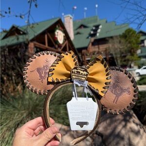 NEW Disney Parks 2025 Wilderness Lodge Mickey Minnie Mouse Goofy Ear Headband